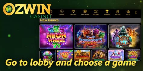 ozwin casino login|ozwin casino lobby.